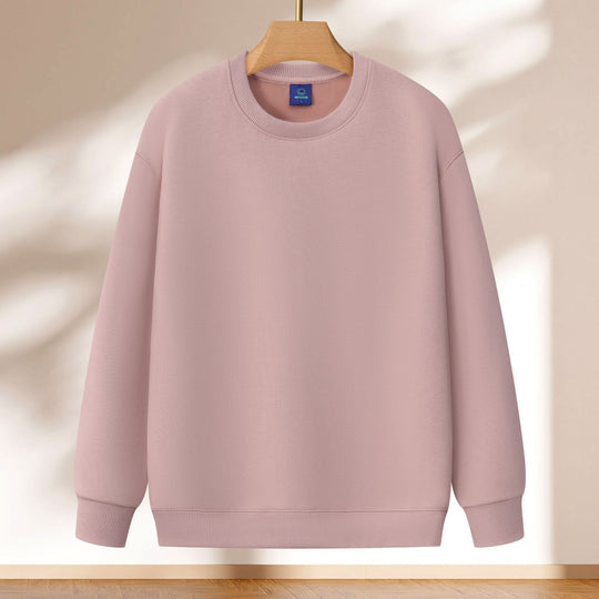 Damen lässiges Sweatshirt mit breiten Schultern und weichem Innenfutter R&B