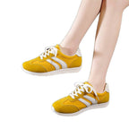 Damen Sportliche Sneakers mit atmungsaktiver Oberflächenstruktur und rutschfester Sohle R&B