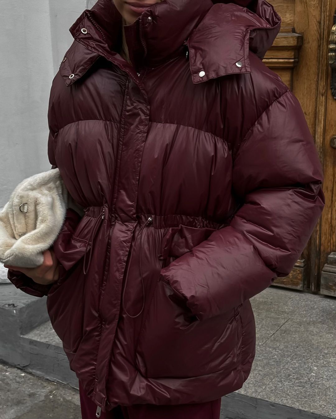 Damen warme Steppjacke R&B