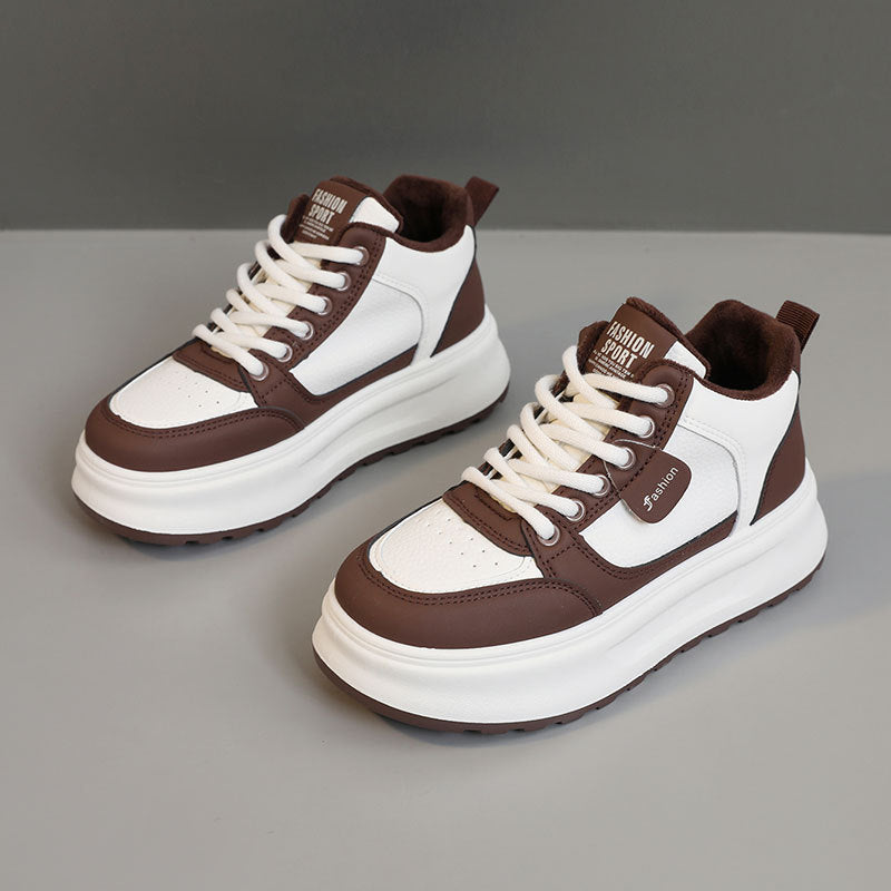 Damen stilvolle Sneakers mit gepolstertem Innenfutter und rutschfester Sohle R&B