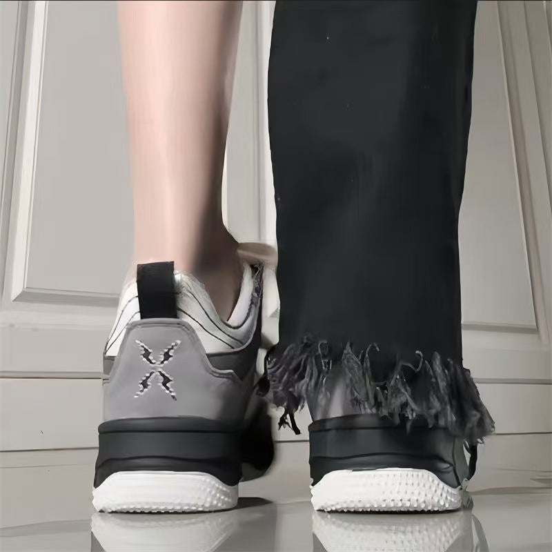 Damen Sportliche Sneakers mit strapazierfähigem Obermaterial und ergonomischer Dämpfung R&B