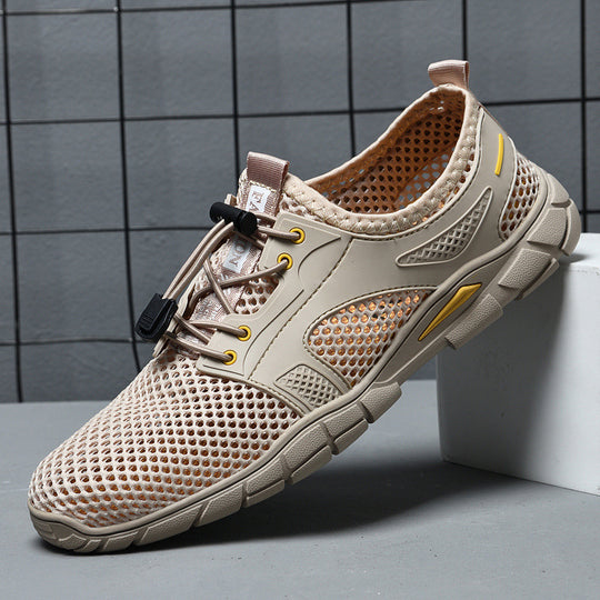 Unisex Atmungsaktive Freizeit-Sneaker mit rutschfester Sohle R&B