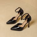 Damen elegante Pumps mit schmalem Riemen und spitz zulaufendem Design
