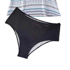 Damen Tankini-Set mit modischem Muster und komfortablem Schnitt R&B