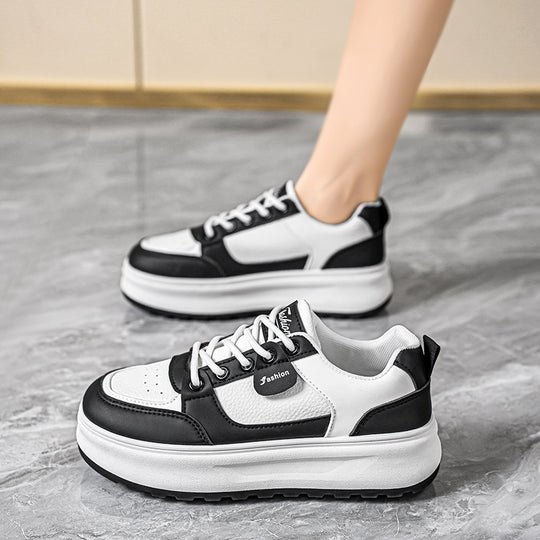 Damen Sportliche Plattform Sneakers mit extra dämpfender Laufsohle und flexibler Passform R&B