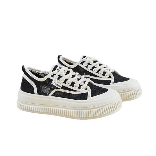 Damen Modische Sneaker mit atmungsaktiver Mesh-Oberfläche und rutschfester Sohle R&B