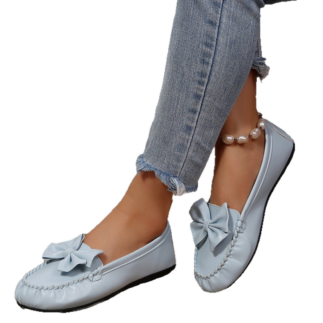 Damen Mokassins mit dekorativem Schleifen-Detail R&B