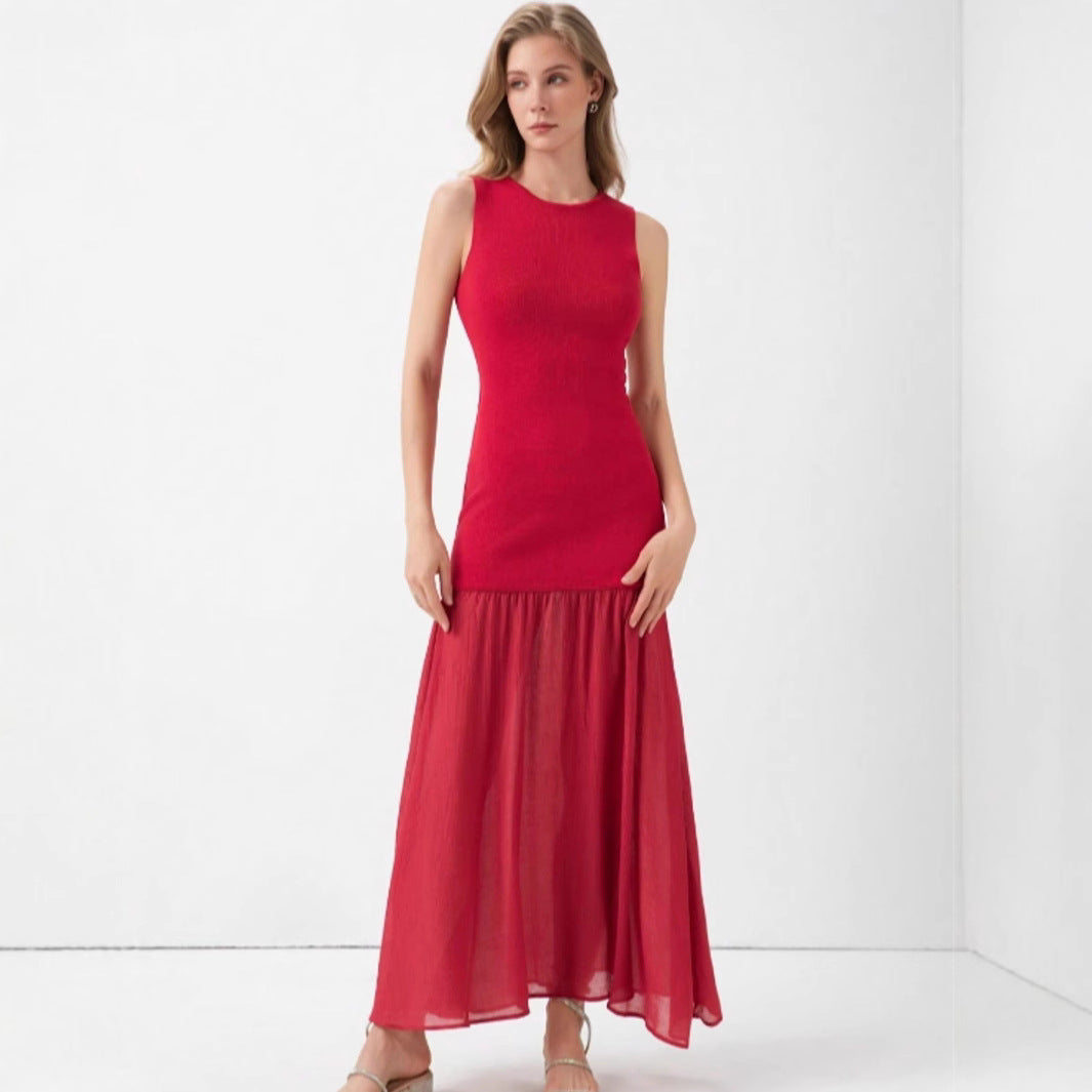 Damen Plissiertes Maxikleid mit eleganter Silhouette und hochwertiger Verarbeitung R&B