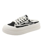Damen komfortable Slip-On Sneakers mit atmungsaktiver Netzstruktur und dämpfendem Sohlenprofil R&B