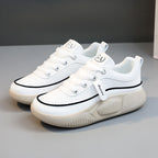 Damen Sportliche Sneakers mit atmungsaktiven Mesh-Einsätzen und rutschfester Sohle R&B