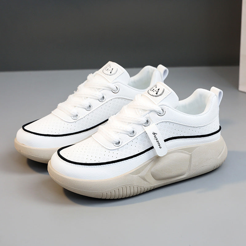 Damen Sportliche Sneakers mit atmungsaktiven Mesh-Einsätzen und rutschfester Sohle R&B