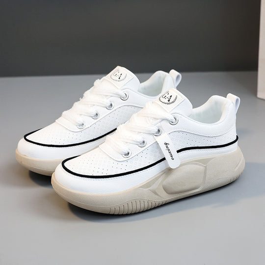 Damen Sportliche Sneakers mit atmungsaktiven Mesh-Einsätzen und rutschfester Sohle R&B