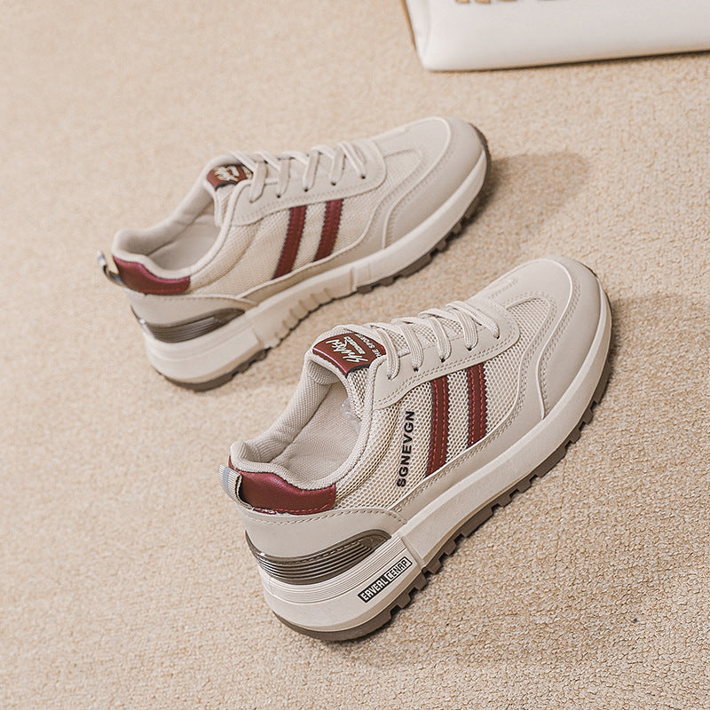 Damen Sportliche Sneakers mit modischem Design und rutschfester Laufsohle R&B