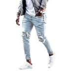 Herren Ripped Jeans im modernen Used-Look mit lässigem Schnitt R&B