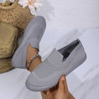 Damen Atmungsaktive Slip-On Freizeitschuhe R&B