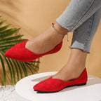 Damen Elegante Ballerinas mit flexiblem Fußbett und spitz zulaufendem Design R&B