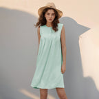Damen Sommerkleid mit eleganter Knopfleiste und luftiger Silhouette R&B