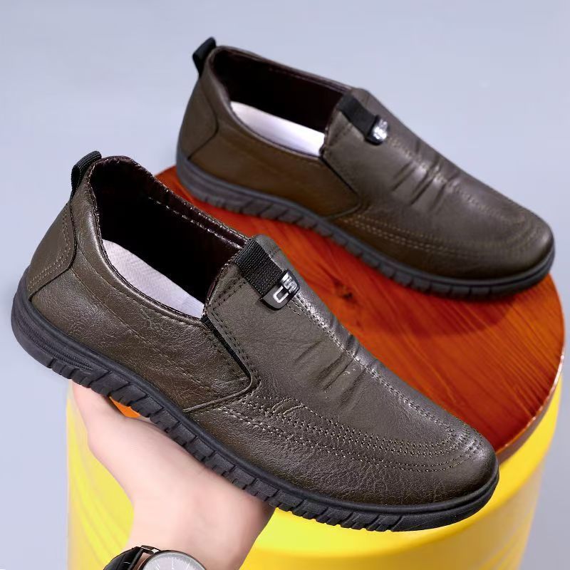 Damen elegante Slipper aus hochwertigem Leder R&B