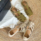 Damen Komfortable Riemchen-Sandalen mit atmungsaktivem Obermaterial R&B