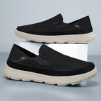 Damen Atmungsaktive Slip-On Freizeitschuhe mit rutschfester Sohle R&B