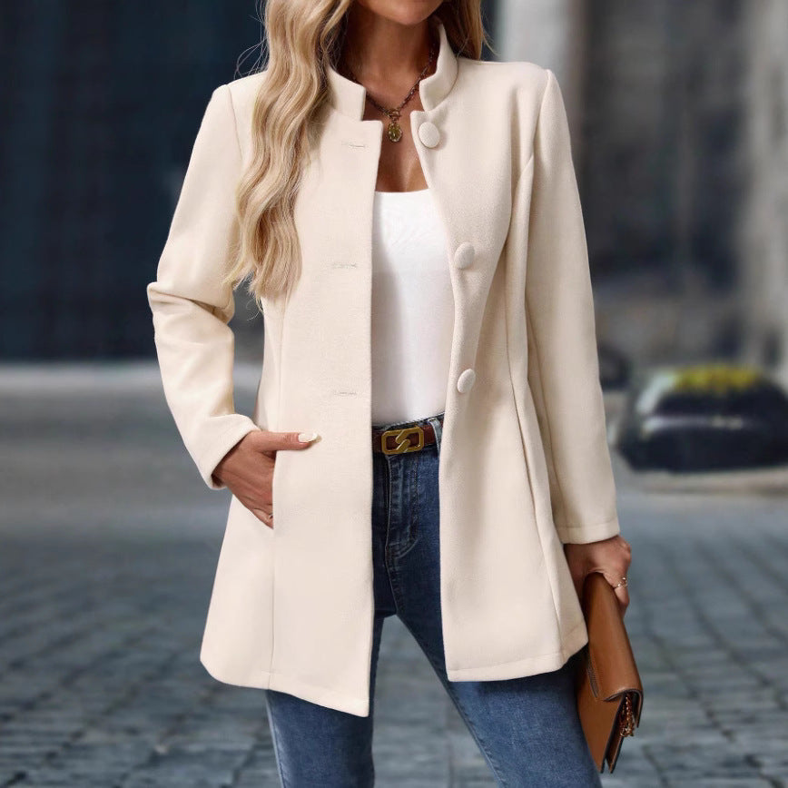 Damen klassischer und eleganter Mantel R&B