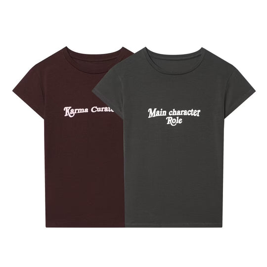 Damen T-Shirt mit inspirierendem Schriftzug R&B