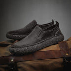 Herren Bequeme Wildlederslipper