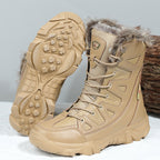 Damen Stylische Winterstiefel mit isolierendem Futter und rutschfester Sohle