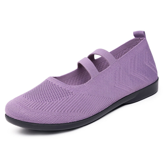 Damen Komfortable Mary Jane Slipper mit flexiblem Design R&B
