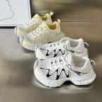 Damen Sportliche Sneakers mit atmungsaktivem Mesh und dämpfender Sohle R&B