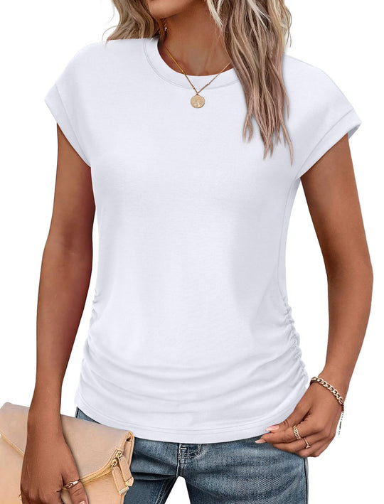 Damen Stylisches Oberteil mit lässigen Rüschendetails R&B