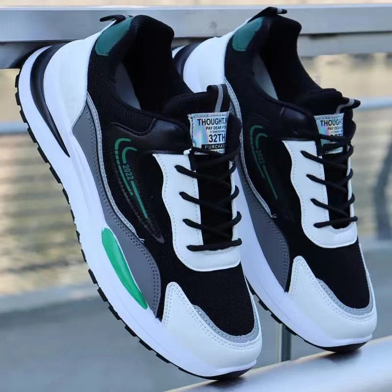 Damen Sportliche Sneaker mit atmungsaktiver Konstruktion und rutschfester Sohle R&B