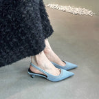 Damen Sling-Pumps mit spitzem Design und verstellbarem Riemchen R&B