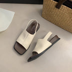 Damen elegante und bequeme Sandalen mit modischem Riemchen und ergonomischer Sohle R&B