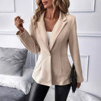Damen Blazer mit strukturiertem Design und modischen Akzenten R&B