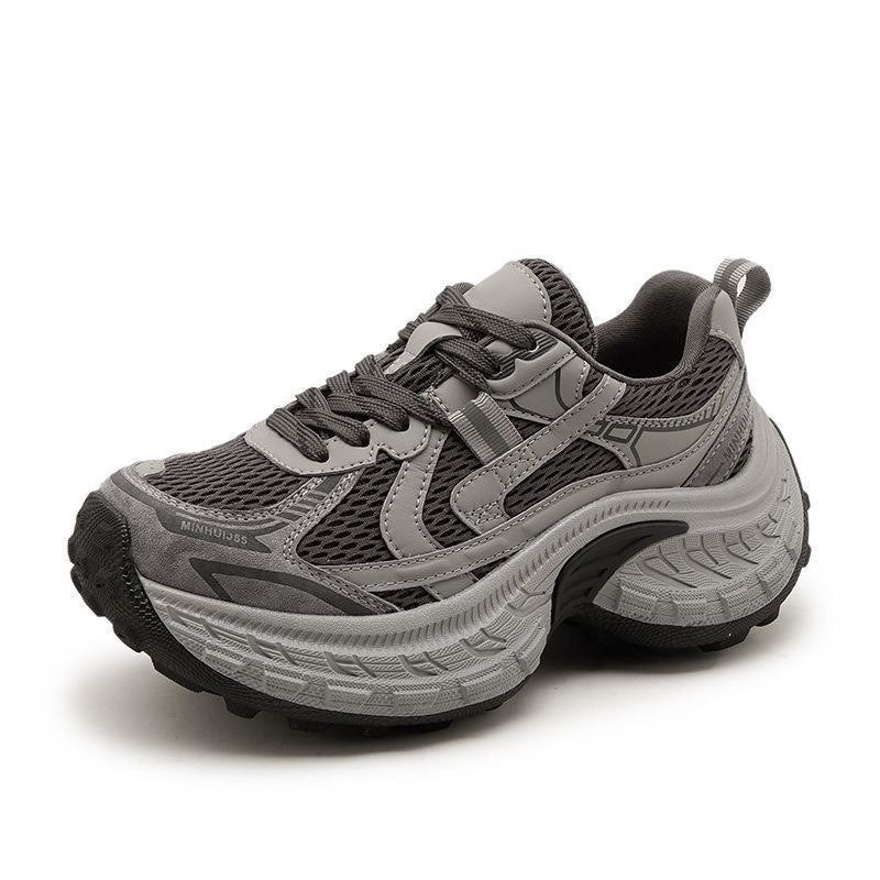 Damen Lauf-Sneaker mit atmungsaktivem Mesh-Obermaterial und stoßdämpfender Sohle R&B