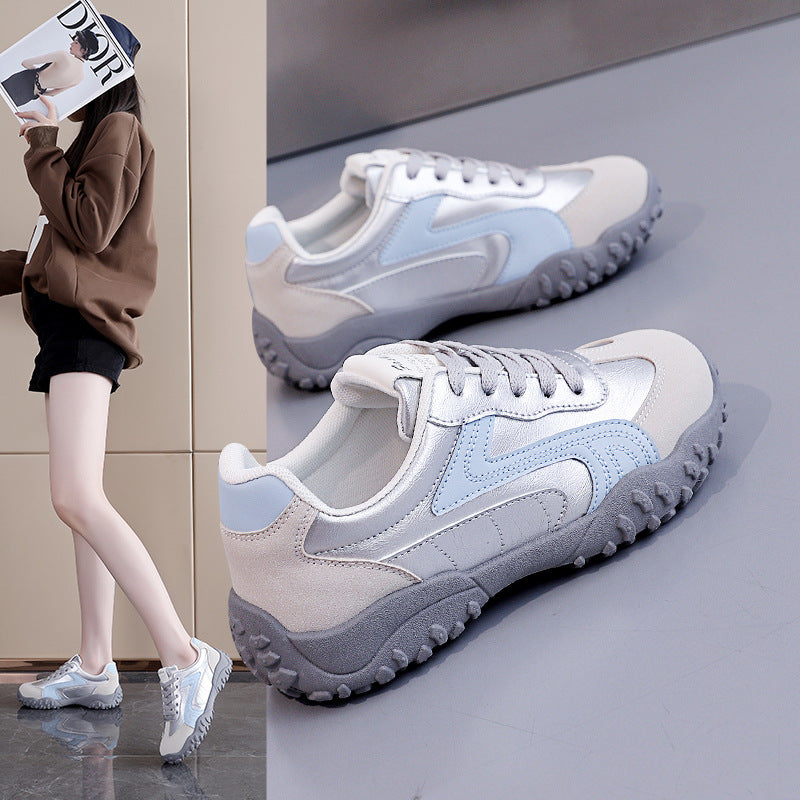 Damen Sportliche Sneaker mit rutschfester Gummisohle und atmungsaktivem Obermaterial R&B
