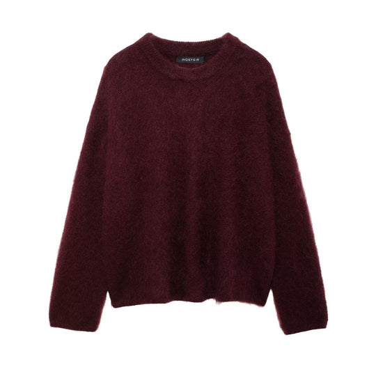 Damen Weicher, flauschiger Pullover R&B
