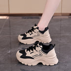 Damen Chunky Sneakers mit luftdurchlässigem Obermaterial und dämpfendem Sohlenprofil R&B