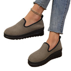 Damen Komfortable Slipper mit flexiblem Elastik-Einsatz R&B