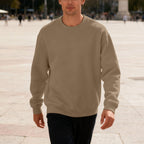 Herren bequemer Sweatshirt mit relaxed-fit Schnitt und elastischen Bündchen R&B