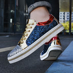 Damen Glitzernde Sneakers mit hochwertiger Sohle von R&B