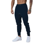 Herren Sportliche Jogginghose mit elastischem Bund und praktischen Reißverschlusstaschen R&B