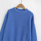 Damen Strickpullover mit aufwendigem Strukturmuster R&B