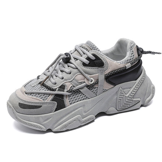 Damen Sportliche Chunky Sneakers mit atmungsaktivem Obermaterial und rutschfester Sohle R&B