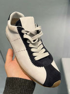 Damen Sneakers im eleganten Retro-Design mit atmungsaktiver Oberflächenstruktur R&B