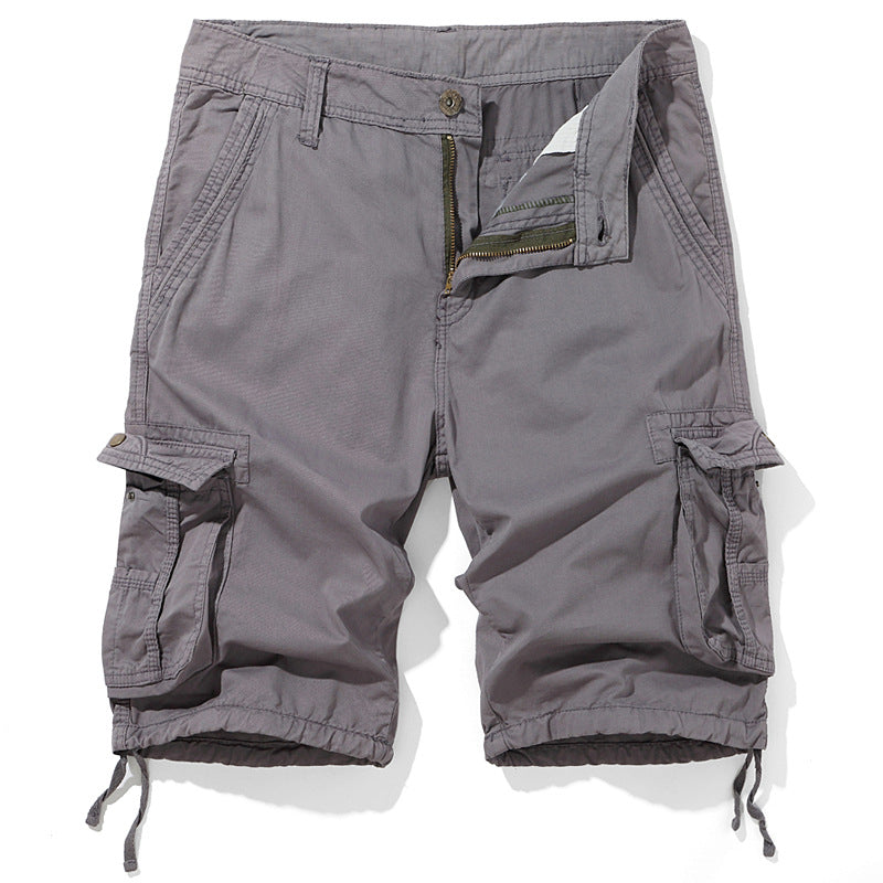 Herren Cargo-Shorts mit praktischen Taschen und verstellbarem Kordelzug R&B