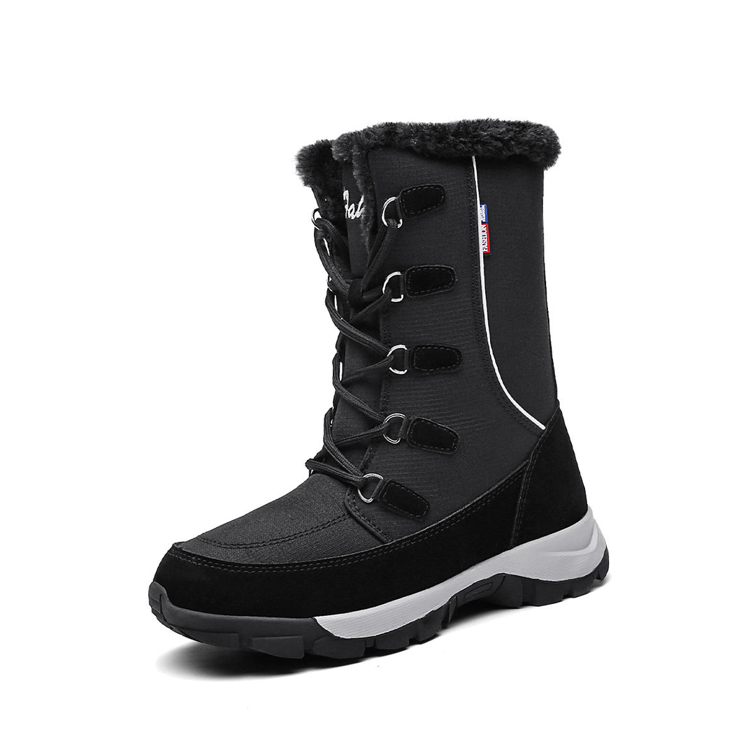 Damen Winterstiefel mit wärmeisolierendem Innenfutter und rutschfester Sohle R&B