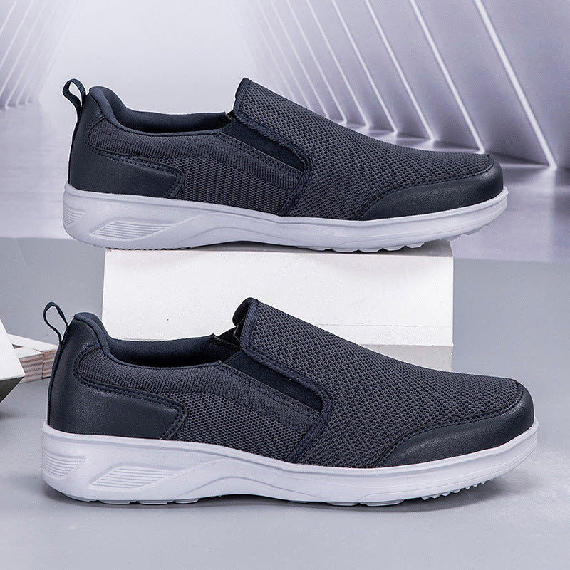 Damen Slip-On Freizeitschuhe mit atmungsaktiver Mesh-Oberfläche R&B