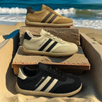 Damen Sportliche Sneakers mit atmungsaktiver Oberflächenstruktur und rutschfester Sohle R&B
